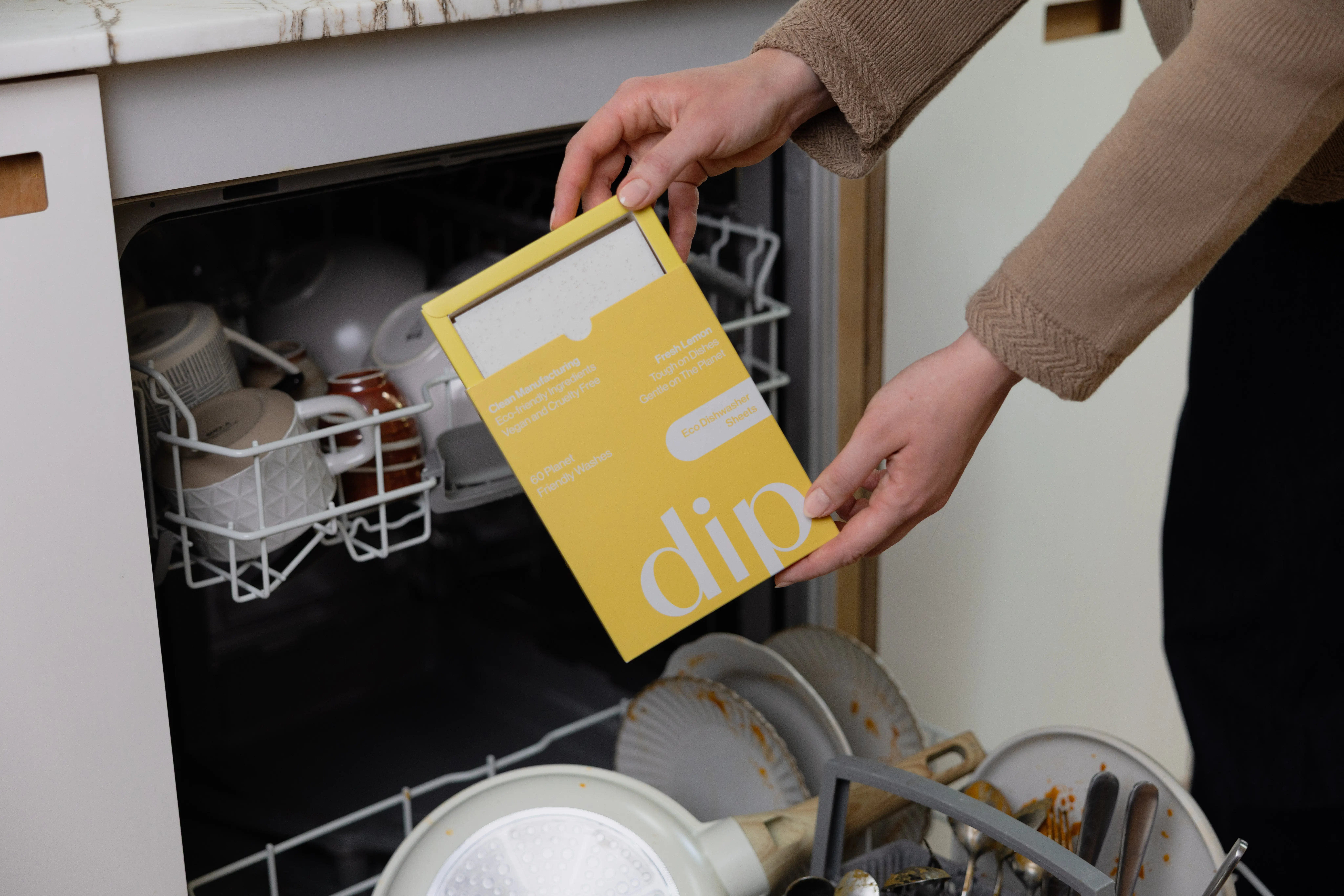 Dip Dishwasher Sheets