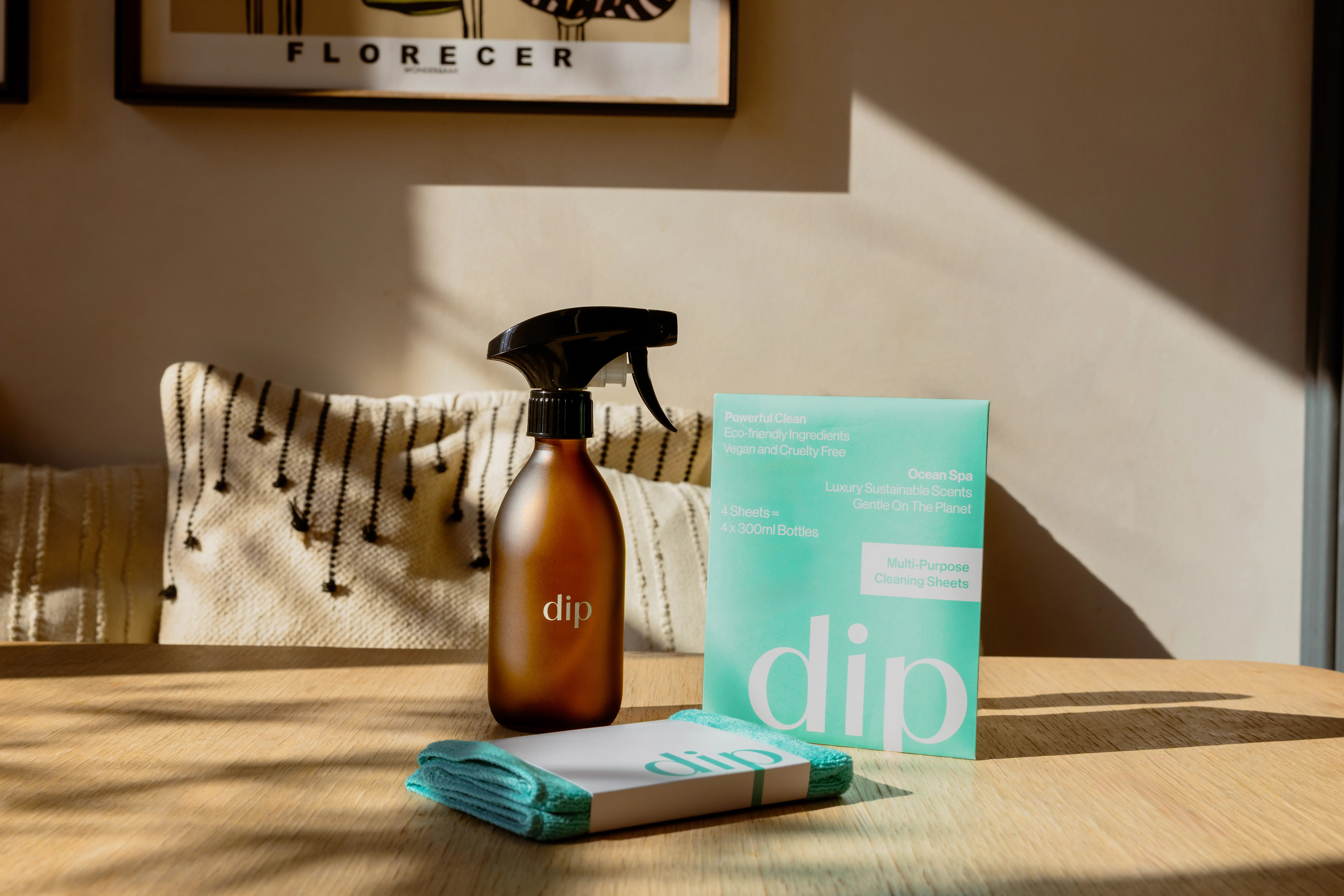Dip Home Detox Bundle — multi-purpose cleaner, laundry sheets, and dishwasher sheets